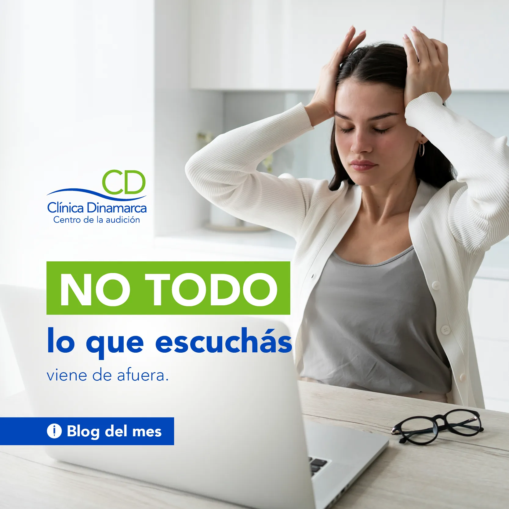 Trauma sonoro silencioso: Cómo el estrés y la ansiedad afectan tu audición